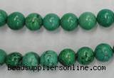 CWB567 15.5 inches 8mm round howlite turquoise beads wholesale