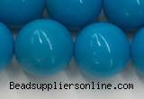 CWB861 15.5 inches 12mm round howlite turquoise beads wholesale