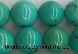 CWB866 15.5 inches 10mm round howlite turquoise beads wholesale