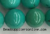 CWB867 15.5 inches 12mm round howlite turquoise beads wholesale