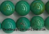 CWB871 15.5 inches 8mm round howlite turquoise beads wholesale