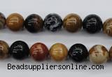 CWJ262 15.5 inches 8mm round wood jasper gemstone beads wholesale