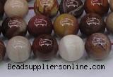 CWJ404 15.5 inches 12mm round wood jasper gemstone beads wholesale