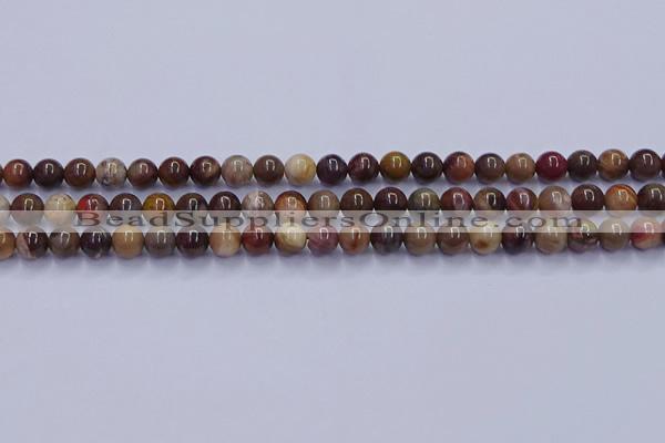 CWJ430 15.5 inches 4mm round wood jasper beads wholesale