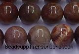 CWJ434 15.5 inches 12mm round wood jasper beads wholesale