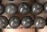 CWJ551 15.5 inches 6mm round coffee wood jasper beads wholesale