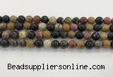 CWJ582 15.5 inches 9mm round wooden jasper beads wholesale