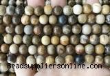 CWJ592 15.5 inches 8mm round wood jasper beads wholesale