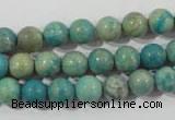 CXH102 15.5 inches 8mm round dyed Xiang He Shi gemstone beads