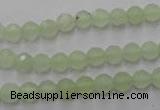 CXJ101 15.5 inches 6mm faceted round New jade beads wholesale