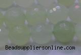 CXJ222 15.5 inches 14mm faceted round New jade beads wholesale