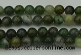 CXJ400 15.5 inches 4mm round Xinjiang jade beads wholesale