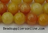 CYJ623 15.5 inches 10mm round yellow jade beads wholesale