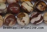 CZJ272 15.5 inches 8mm round zebra jasper beads wholesale