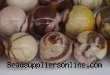 CZJ274 15.5 inches 12mm round zebra jasper beads wholesale