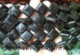 DOBS12 15 inches 15mm diamond black obsidian gemstone beads wholesale