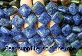 DOBS20 15 inches 15mm diamond sodalite gemstone beads wholesale