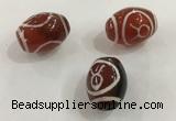 DZI320 10*14mm drum tibetan agate dzi beads wholesale