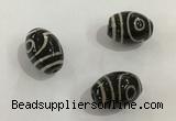 DZI349 10*14mm drum tibetan agate dzi beads wholesale