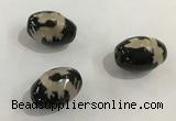 DZI358 10*14mm drum tibetan agate dzi beads wholesale