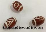 DZI365 10*14mm drum tibetan agate dzi beads wholesale