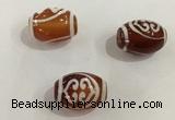 DZI367 10*14mm drum tibetan agate dzi beads wholesale