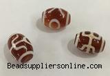 DZI368 10*14mm drum tibetan agate dzi beads wholesale