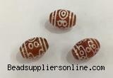 DZI392 10*14mm drum tibetan agate dzi beads wholesale