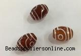 DZI398 10*14mm drum tibetan agate dzi beads wholesale