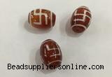 DZI399 10*14mm drum tibetan agate dzi beads wholesale