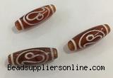 DZI440 10*30mm drum tibetan agate dzi beads wholesale