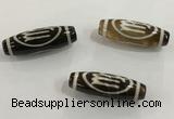 DZI456 10*30mm drum tibetan agate dzi beads wholesale