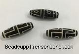 DZI472 10*30mm drum tibetan agate dzi beads wholesale