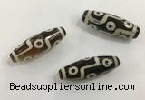 DZI475 10*30mm drum tibetan agate dzi beads wholesale