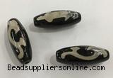 DZI491 10*30mm drum tibetan agate dzi beads wholesale