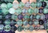 FLBS10 15 inches 12mm round fluorite gemstone beads wholesale