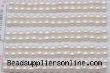 FWP454 half-drilled 5-5.5mm bread freshwater pearl beads