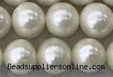 FWP75 15 inches 7mm - 8mm potato white freshwater pearl strands