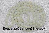 GMN12 Hand-knotted 8mm candy jade 108 beads mala necklaces