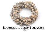 GMN7065 8mm feldspar 108 mala beads wrap bracelet necklaces