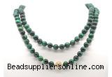 GMN8056 18 - 36 inches 8mm, 10mm green tiger eye 54, 108 beads mala necklaces