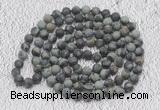 GMN912 Hand-knotted 8mm, 10mm matte kambaba jasper 108 beads mala necklaces