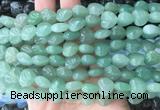 HGBS10 15 inches 12mm heart green aventurine gemstone beads wholesale