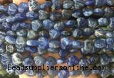 HGBS12 15 inches 12mm heart sodalite gemstone beads wholesale