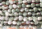 HGBS18 15 inches 12mm heart lucky jade gemstone beads wholesale