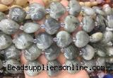 HGBS46 15 inches 20mm heart labradorite gemstone beads wholesale