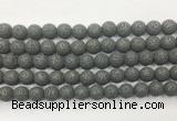 LVBS11 6mm, 8mm, 10mm, 12mm, 14mm, 16mm, 18mm & 20mm round gray lava beads