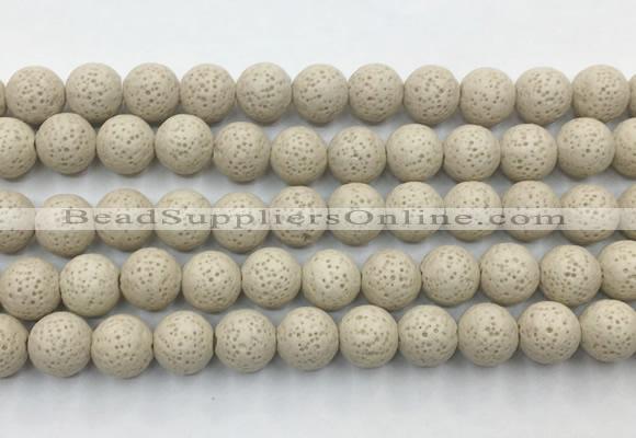 LVBS15 6mm, 8mm, 10mm, 12mm, 14mm, 16mm, 18mm & 20mm round belge lava beads