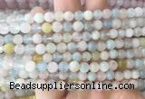 MGBS01 15 inches 6mm round morganite beads wholesale