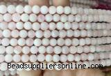 MGBS06 15 inches 6mm round pink morganite beads wholesale